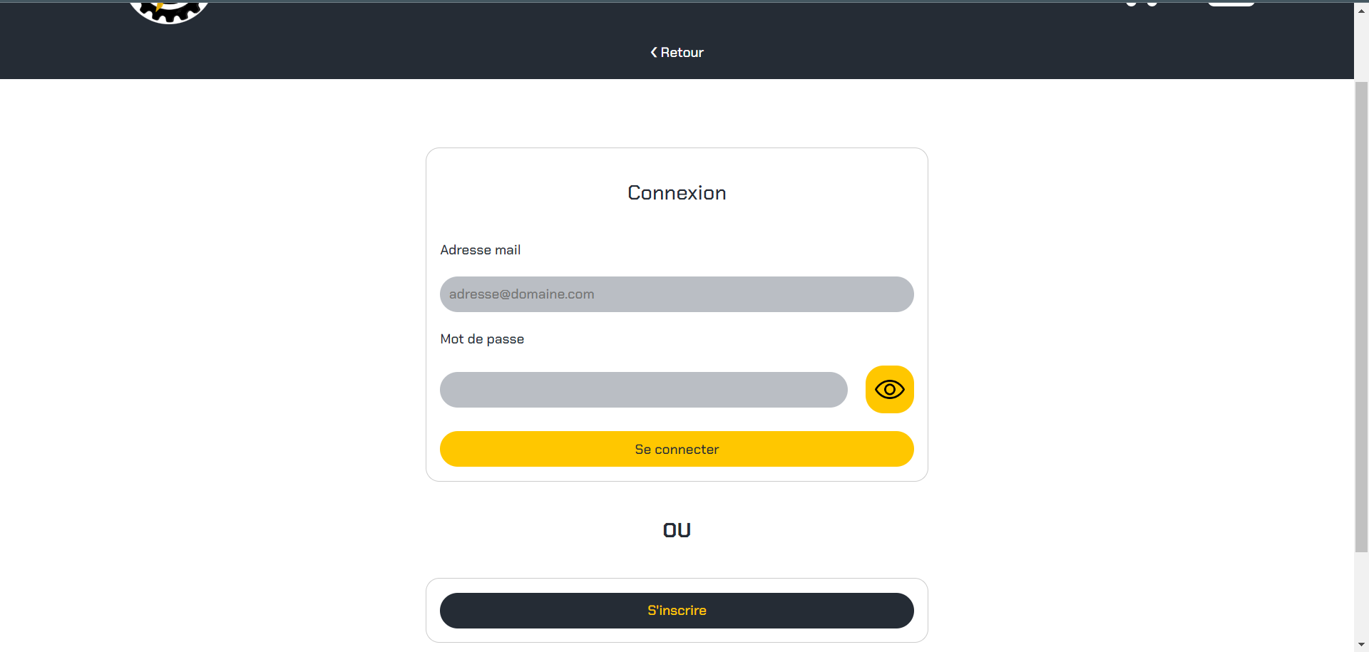 Connexion
